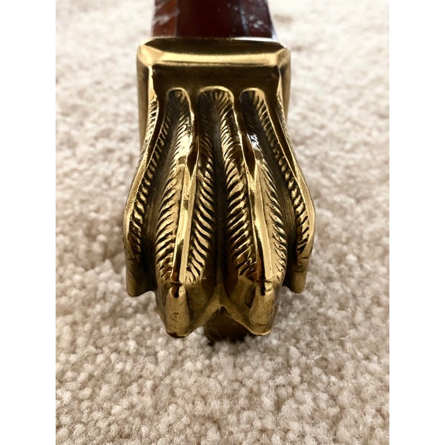 Late 20th Century Baker Furniture Historic Charleston Collection Georgian Banded Mahogany Double Pedestal Table and Eight Chairs Vintage Exquisite Excellent Condition For Sale - Image 5 of 18