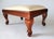Vintage Bombay Company Floral Footstool For Sale In Milwaukee - Image 6 of 10