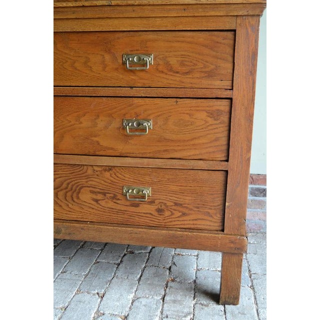Antique Dutch Oak Cabinet, 19th Century For Sale - Image 6 of 10