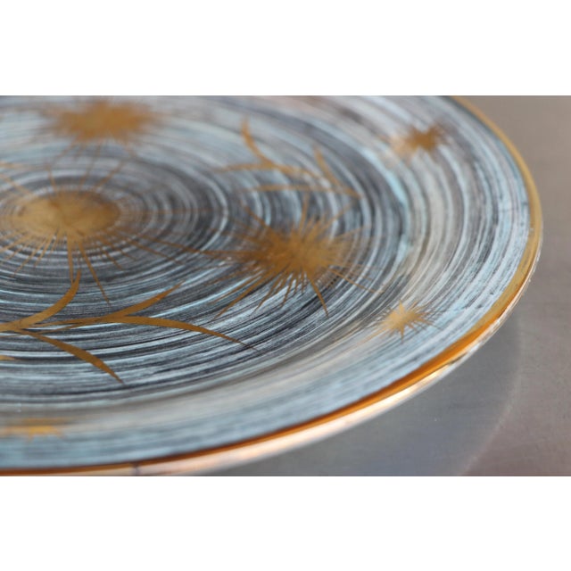 Mid-Century Modern Mid-Century Modern Starburst Platter For Sale - Image 3 of 5