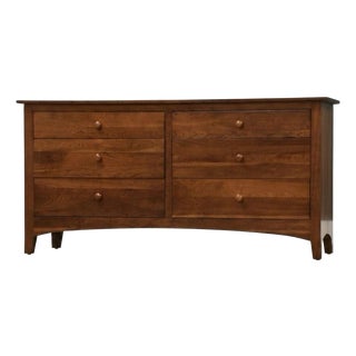1990s Ethan Allen American Impressions Solid Cherry Dresser For Sale