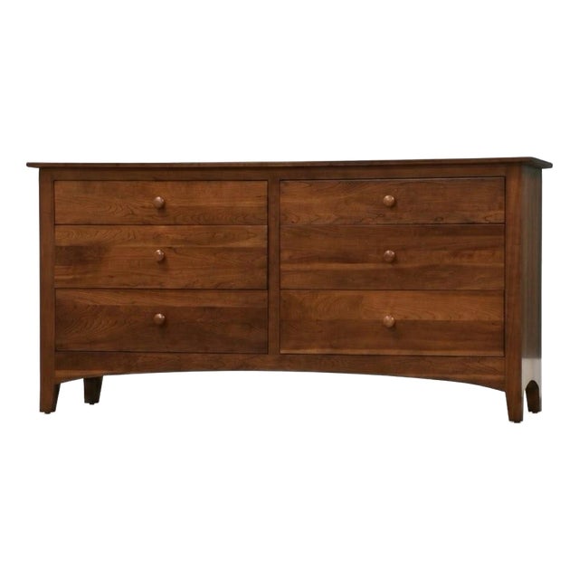 1990s Ethan Allen American Impressions Solid Cherry Dresser For Sale