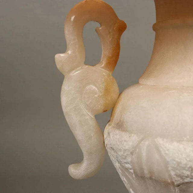 Vintage Alabaster Table Lamp For Sale - Image 6 of 10