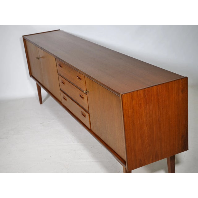 1960s Mid-Century German Modern Wooden Sideboard from Bartels, 1960s For Sale - Image 5 of 11