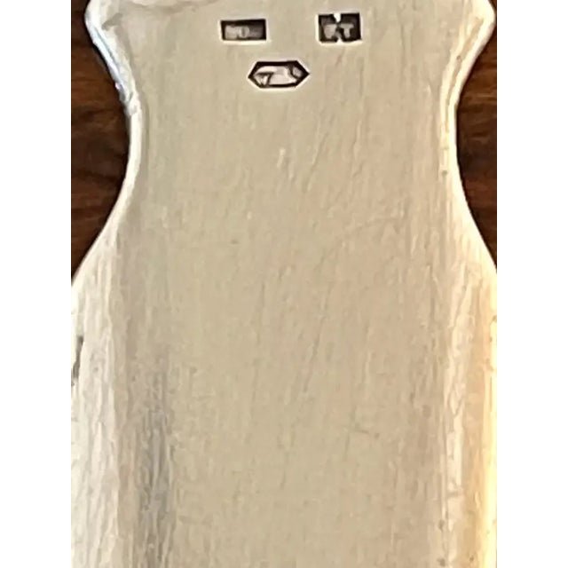 18th Century Maria Theresa Austria-Habsburg 1780 Silver Coin Letter Opener For Sale - Image 4 of 10