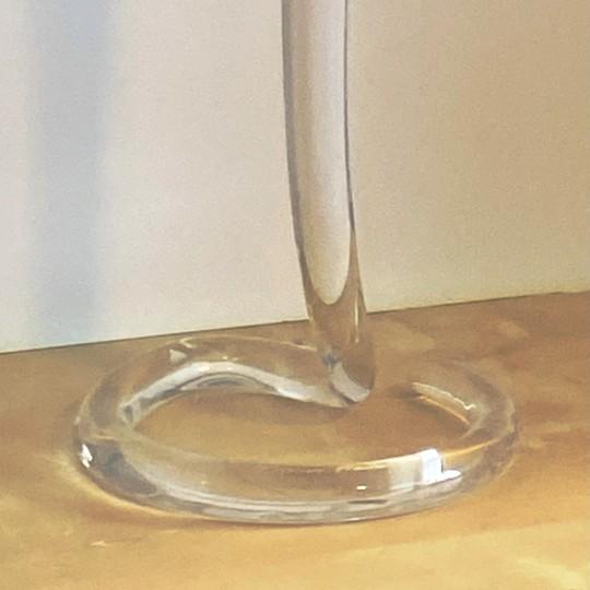 Daum France Crystal Standing Hooded Cobra Snake Sculpture (Large: 16.5”, Clear, Vintage, 1980s) For Sale - Image 15 of 18