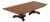 Custom Regency Style Burl Walnut Double Pedestal 12' Dining Table For Sale