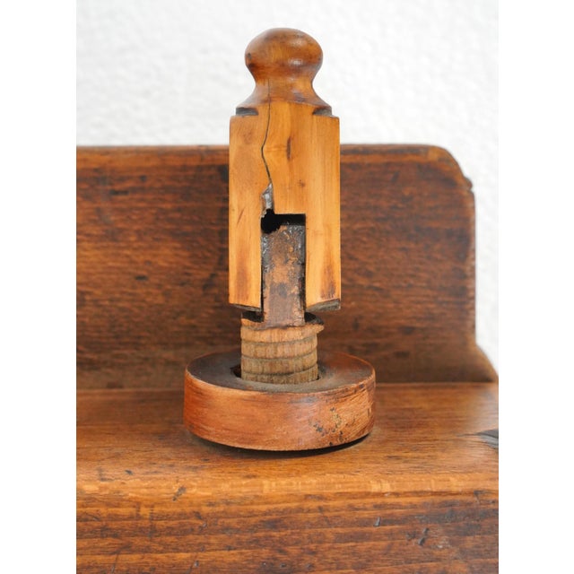 Early 20th Century Antique Wooden Plow Molding Plane For Sale - Image 5 of 9