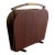 Teak Magazine Holder Danish Mid-Century Modern Vintage For Sale