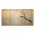1950-1960s Shōwa Era Japanese Painted Silk Byobu Screen "Blossoming Sakura" For Sale