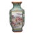 Mid 20th Century Famille Rose Hexagonal Porcelain Vase, Chinese Enameled Figural Scene Vase For Sale