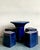 Vintage Italian Glazed Ceramic Table and Stools - Set of 5 For Sale - Image 4 of 10