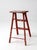 Vintage Red Wooden Step Ladder For Sale - Image 4 of 16