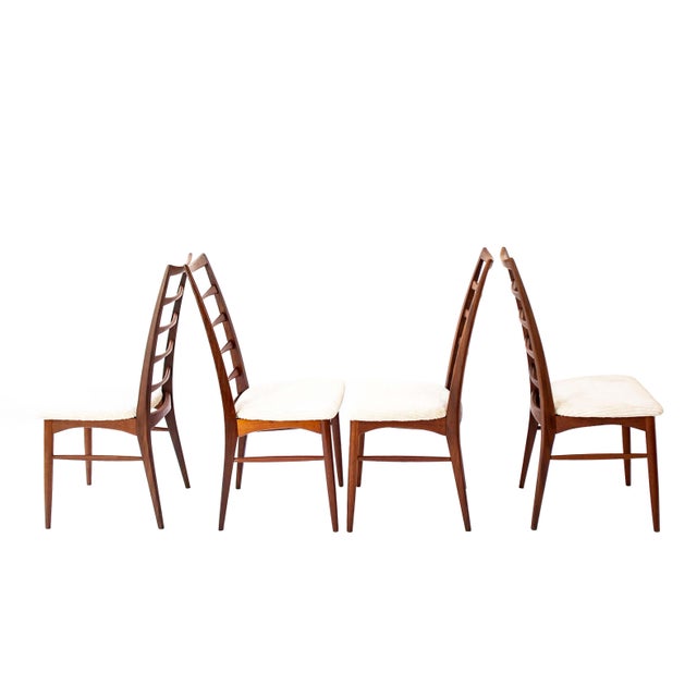 Lis Chairs by Niels Koefoed for Hornslet Møbelfabrik, 1960s, Set of 4 For Sale - Image 6 of 17