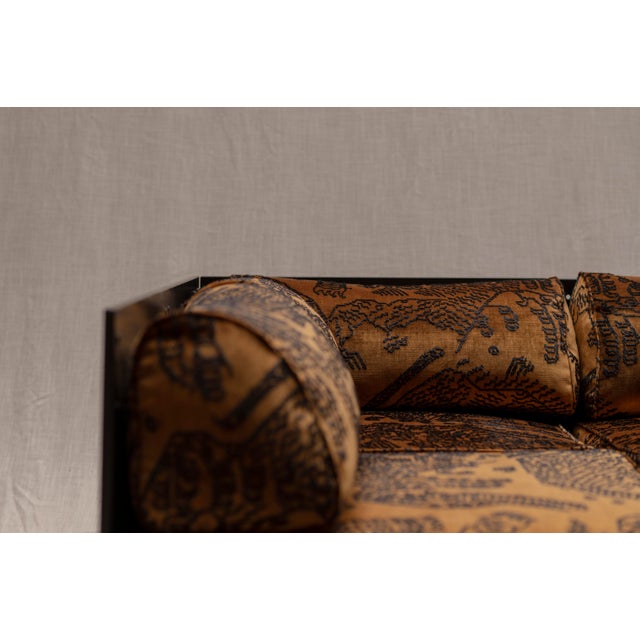 Wood Large Modular Sofa by Rolf Heide for ICF, 1970s, Set of 6 For Sale - Image 7 of 18