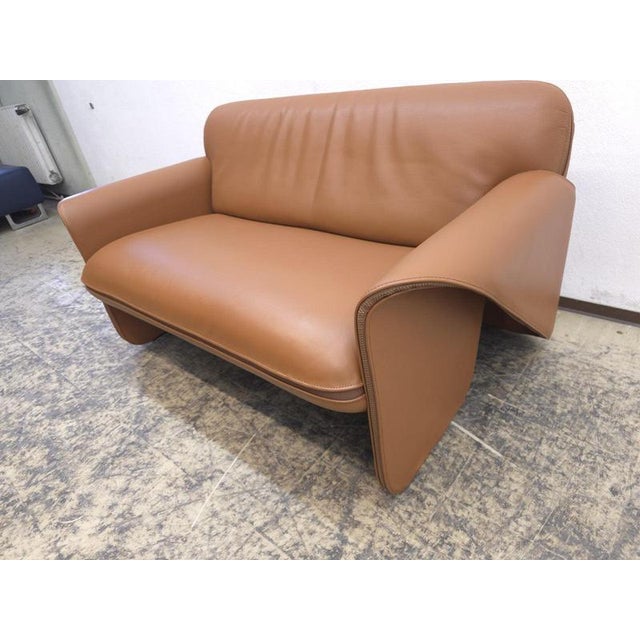DS-125 2-Seater Sofa in Leather by Gerd Lange for de Sede For Sale - Image 12 of 18