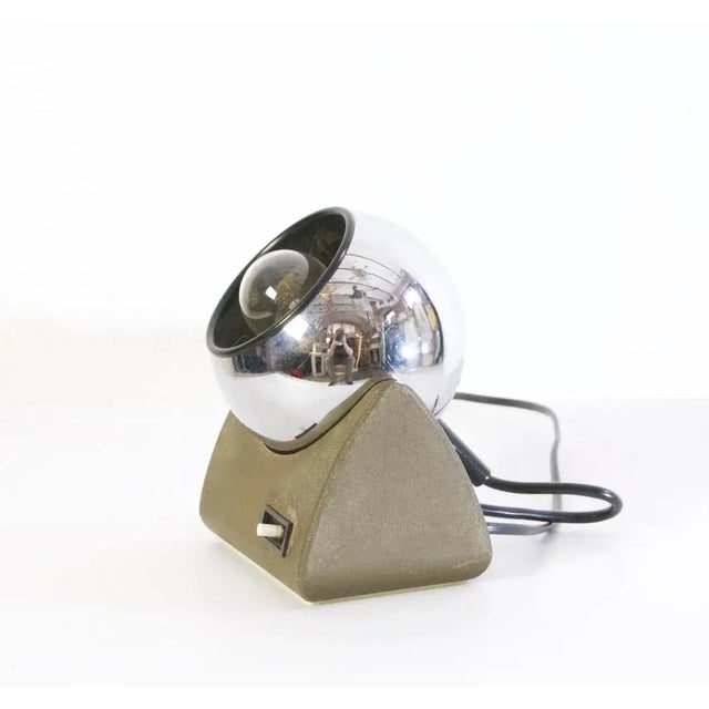 Mid-Century Magnetic Eyeball Table Lamp, 1970s For Sale - Image 3 of 7