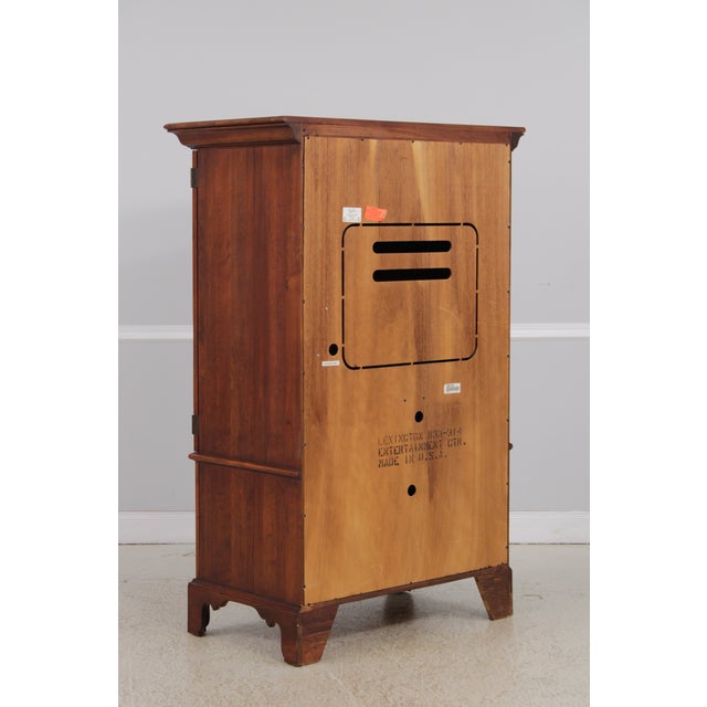 Lexington Bob Timberlake Solid Wood Tv Armoire Cabinet For Sale - Image 12 of 17