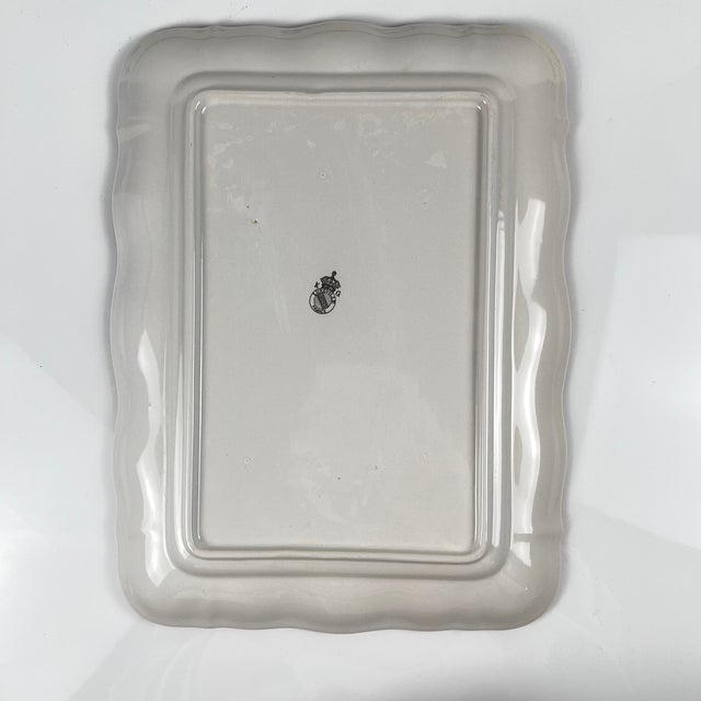 Streetlight Model Rectangular Dish from KG Lunéville, 1950s For Sale - Image 4 of 9