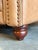 Brown Pair of Bassett Jackson Umber Leather Club Chairs With Nailhead Trim For Sale - Image 8 of 9