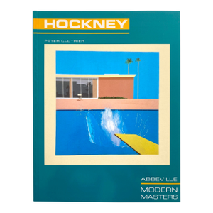 David Hockney Vintage 1995 First Edition Modern Masters Pop Art Book