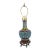 Antique Chinese Cloisonné Enamel Table Lamp C1920 For Sale