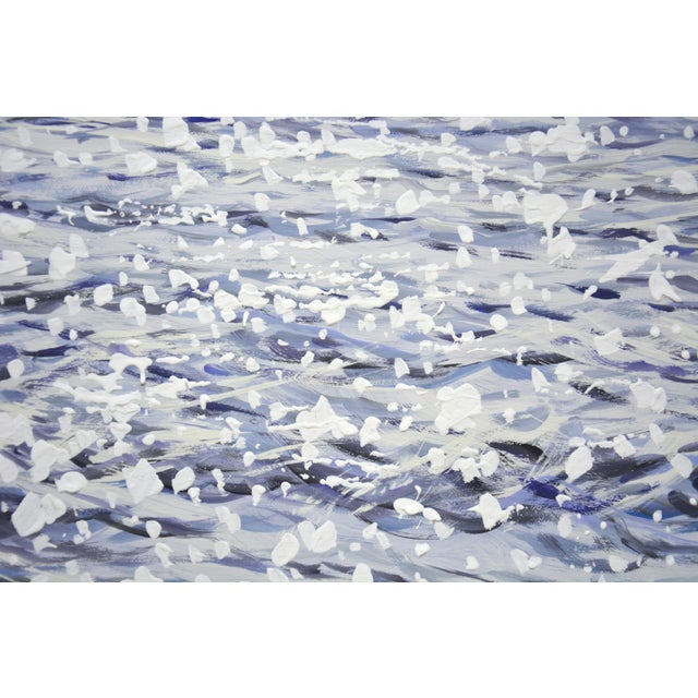 Ocean. Light on the Water 2.Modern Original Hand Painting. For Sale - Image 6 of 12