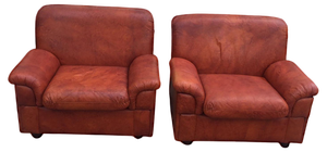 Set of Mid-Century Modern Armchairs in the Style of Paolo Lomazzi