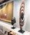 Brown Garra Hook Sculpture on Display Stand Mid-Sepik River Papua New Guinea For Sale - Image 8 of 18