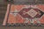 1970s Vintage Turkish Handmade Wool & Cotton Pink Runner Rug For Sale - Image 9 of 11
