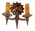 These are fabulous sconces which can go in any room of your home. They would be great on a stone, wood or wall papered...