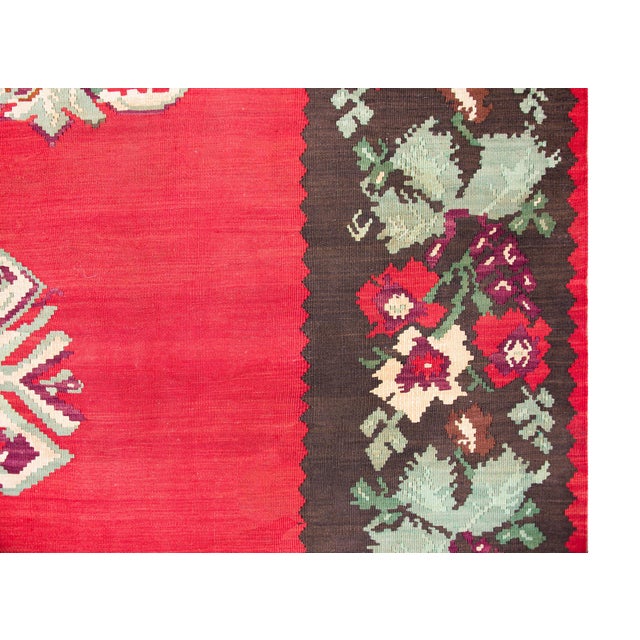 Vintage Turkish Bessarabian Kilim Rug For Sale - Image 10 of 15