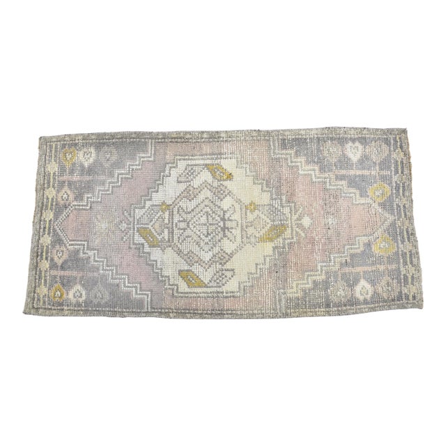Vintage Anatolian Small Carpet For Sale