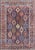 Textile Antique Persian Large Qashqai Rug With Rich Jewel Tones and Diamond Design For Sale - Image 7 of 7
