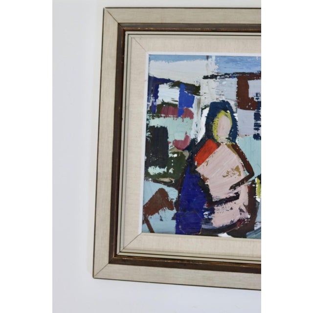 Gösta Falck, People, 1960s-1970s, Oil on Canvas, Framed For Sale - Image 10 of 11