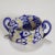Antique Millefiori Bowl in Blue by Fratelli Toso, 1890s For Sale - Image 4 of 8