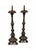 French Painted Wood Altar Candlesticks, 1780, Set of 2 For Sale - Image 13 of 13