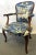Early 1900's French Boudoir Fruitwood Armchair With New Statement Upholstery For Sale - Image 4 of 18