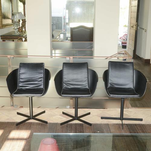 Strip Chairs in Polypropylene by Carlo Colombo for Poliform, 2000s, Set of 3 For Sale - Image 9 of 9