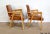 Set of Bridge Armchairs in Natural Beech, 1950s For Sale - Image 18 of 18