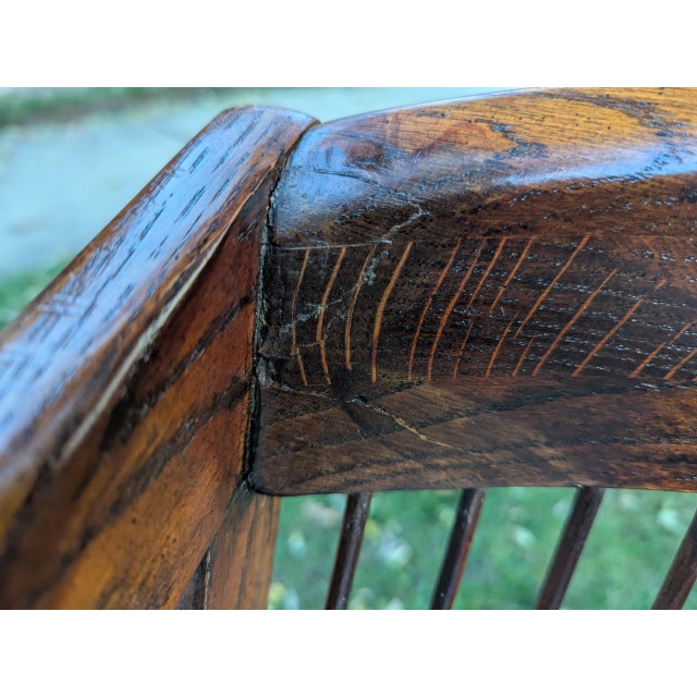 1940's Bankers/ Campaign Chairs For Sale - Image 11 of 11