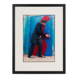 Early 21st Century Large Framed Photograph of Adrien Brody by Sylvia Plachy