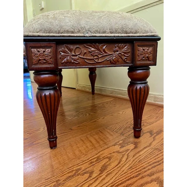 Brown Late 20th Century Bombay Bed Bench - Accent Furniture For Sale - Image 8 of 9