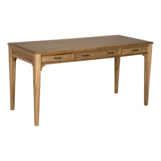 NOIR Ambrose Desk, Bleached Teak For Sale