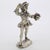 Vintage Italian Handmade Genuine Silver Renaissance Drinking Man Figurine For Sale - Image 4 of 9