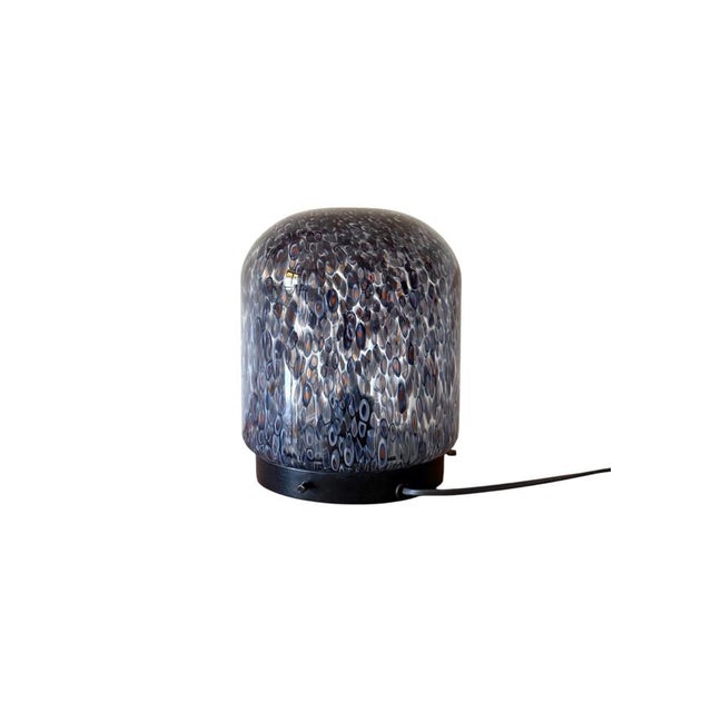 Mid-Century Modern Murrine-Blown Glass Neverrino Table Lamp by Gae Aulenti for Vetreria Vistosi, Italy, 1970s For Sale - Image 3 of 16
