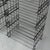 c. 1990s. Sold as a set. Shelving system made of metal rods. All adjustable