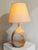 Vintage Sandstone Table Lamp, 1960 For Sale - Image 9 of 11