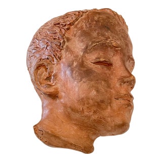 1950s Head of a Boy Sculpture For Sale