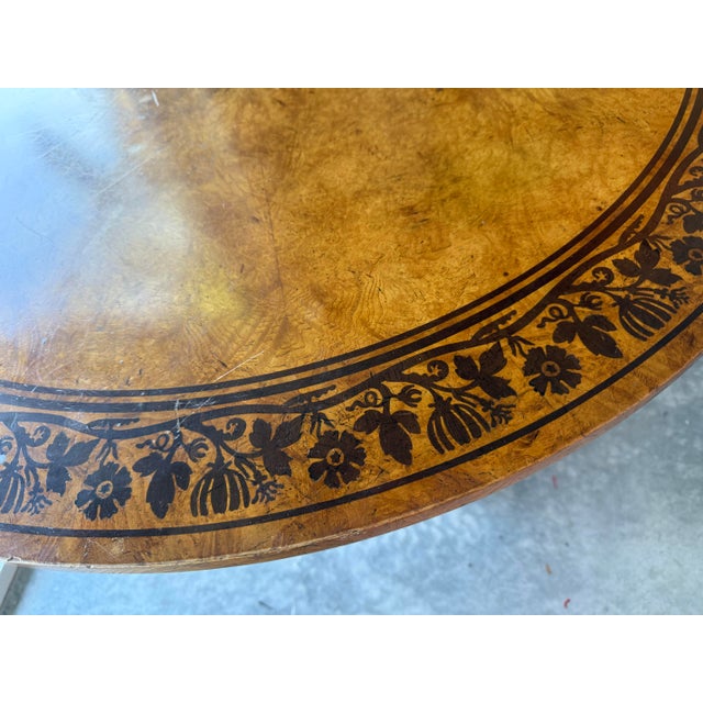Vintage Baker Stately Home Collection Gueridon Table For Sale - Image 12 of 12